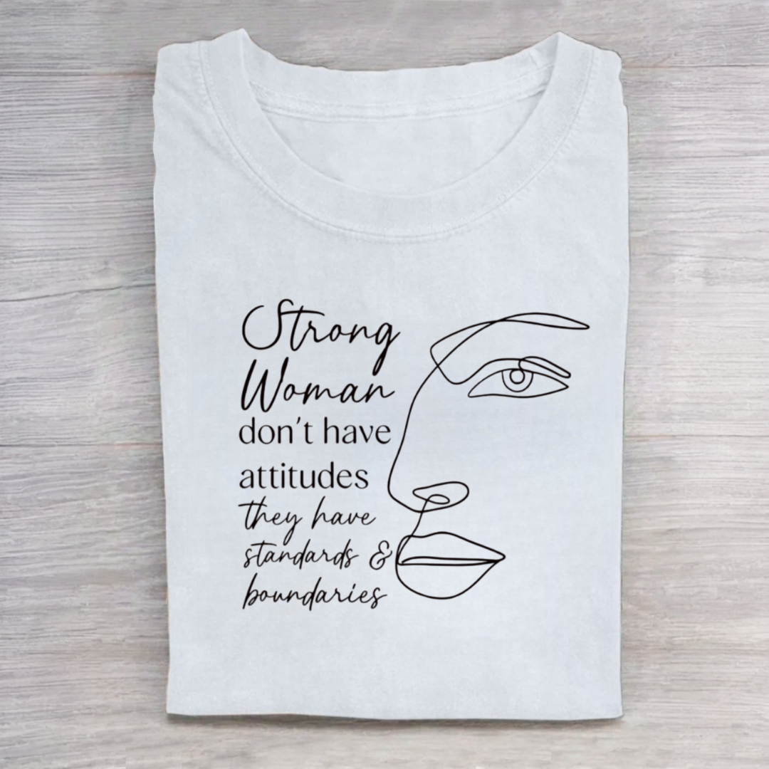 Strong Woman Standards & Boundaries Tshirt