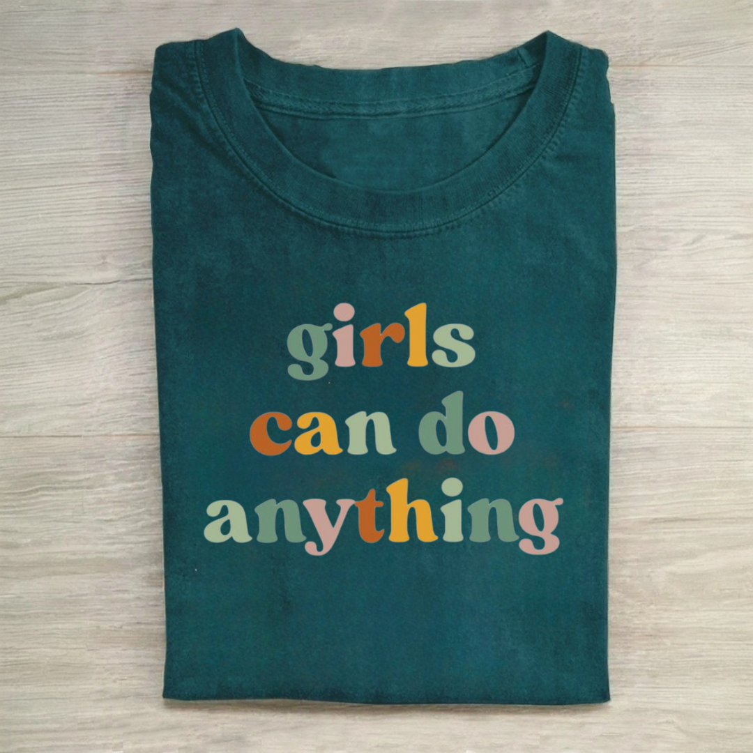 Girls Can Do Anything Tshirt