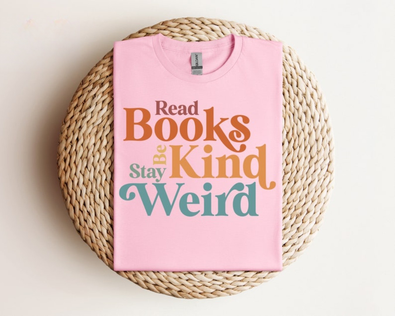 Read Books Be Kind Stay Weird Shirt