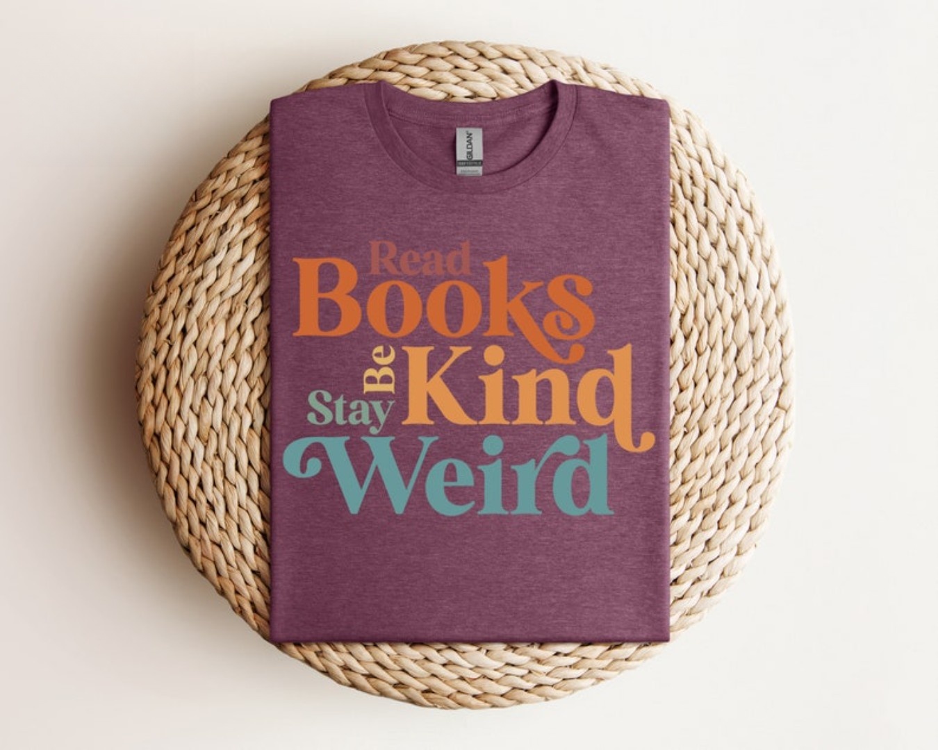 Read Books Be Kind Stay Weird Shirt