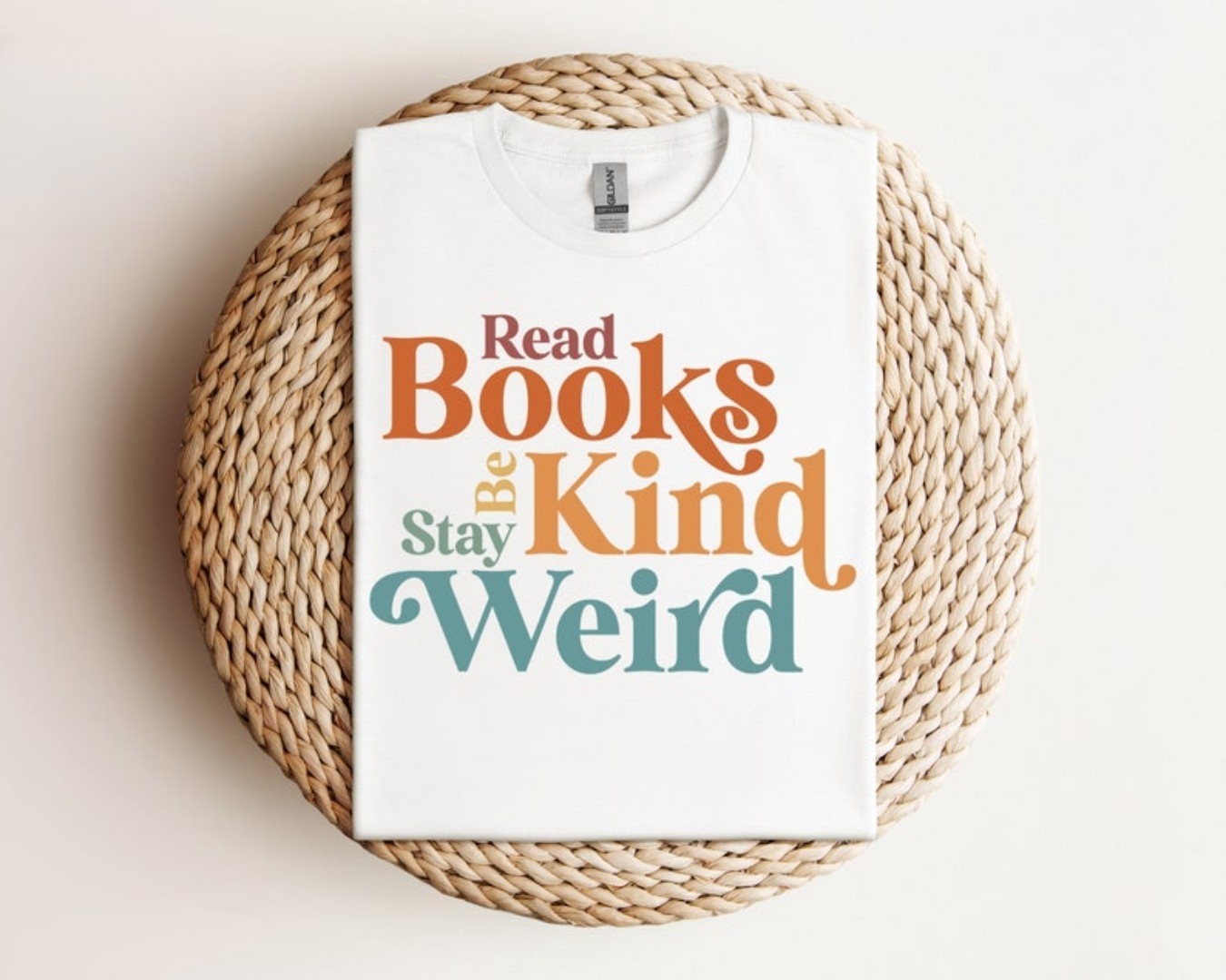 Read Books Be Kind Stay Weird Shirt