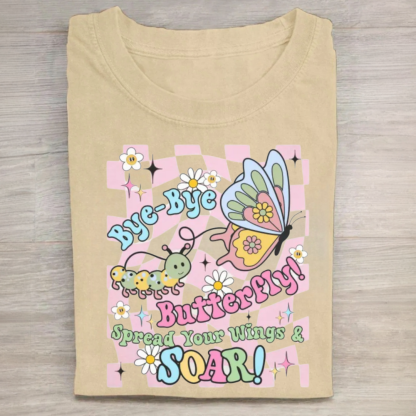 Butterfly Last Day of School Tshirt