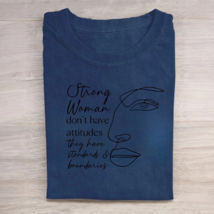 Strong Woman Standards & Boundaries Tshirt