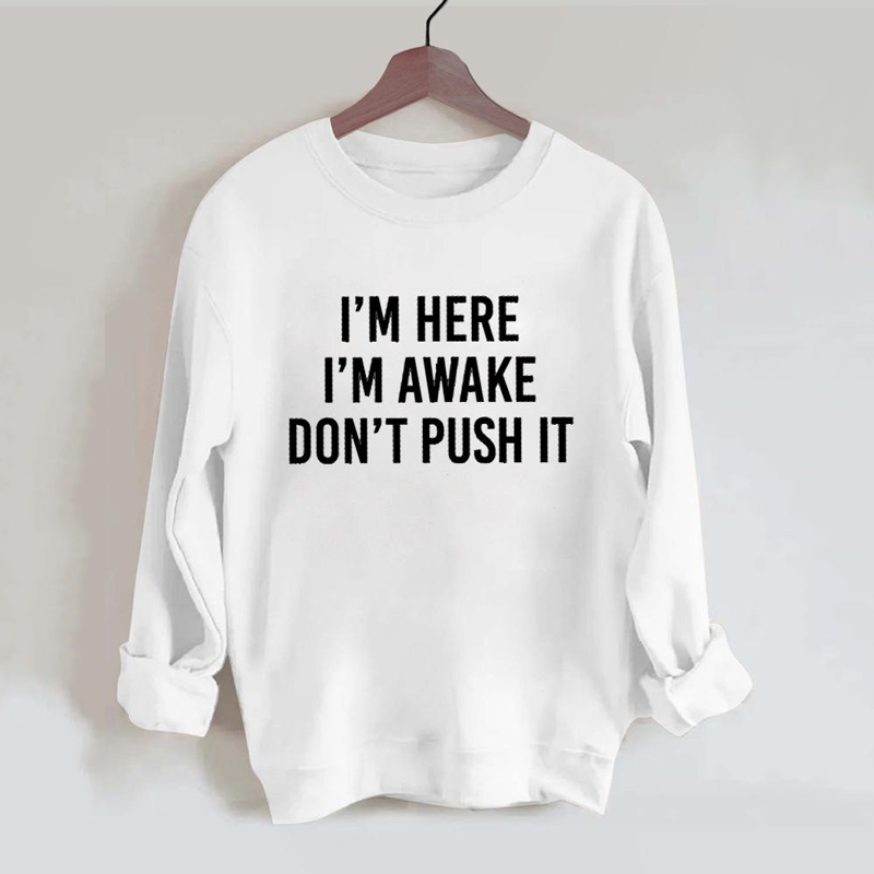 Don't Push It Vintage Gym Sweatshirt-lovefitte