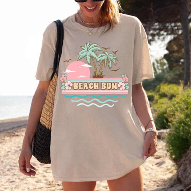 Beach Bum Comfort Colors T-shirt-lovefitte