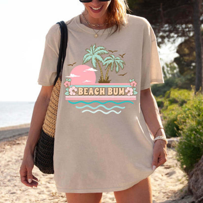 Beach Bum Comfort Colors T-shirt-lovefitte