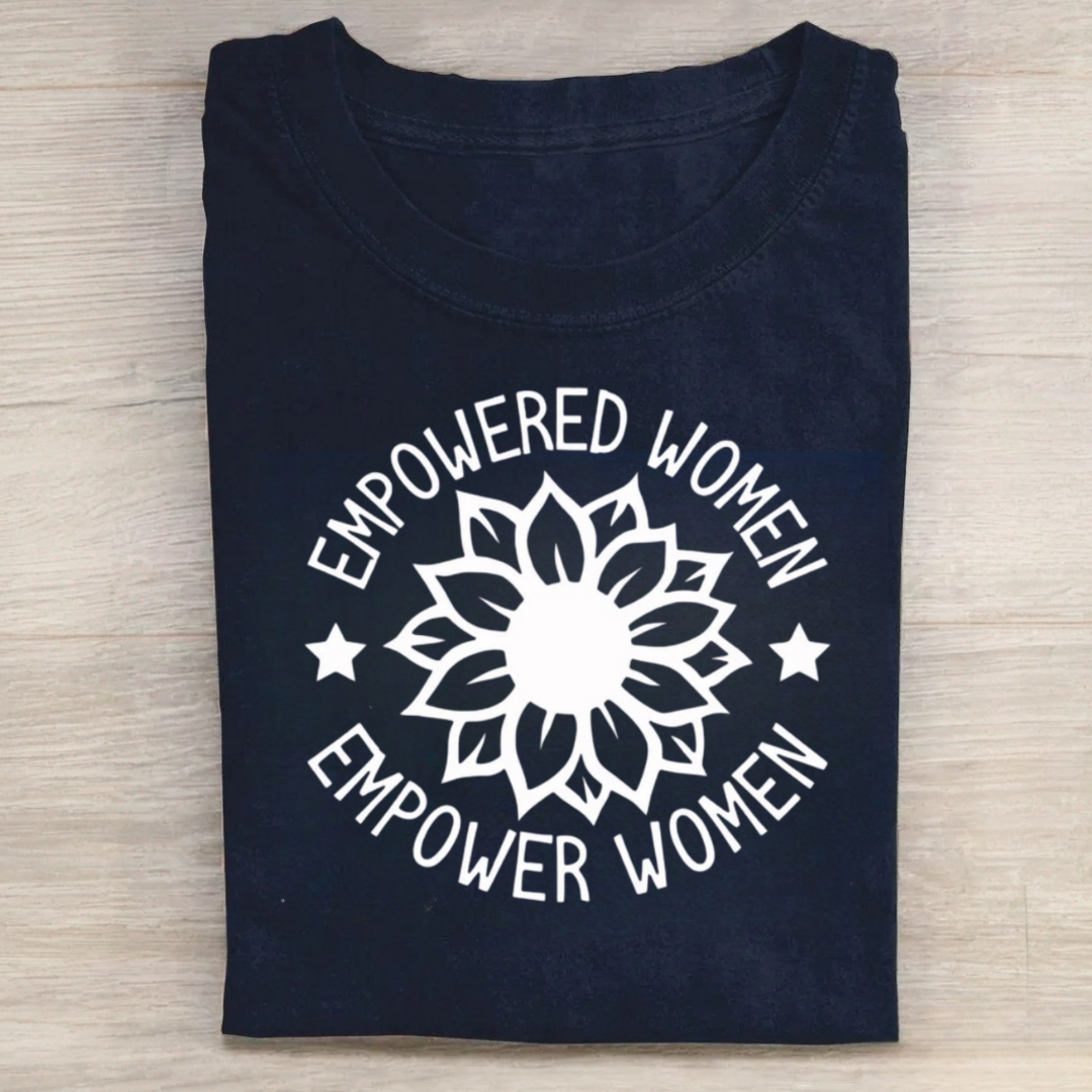 Empowered Women Empower Women Retro Tshirt
