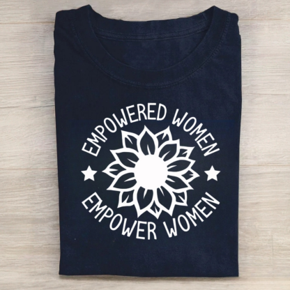 Empowered Women Empower Women Retro Tshirt