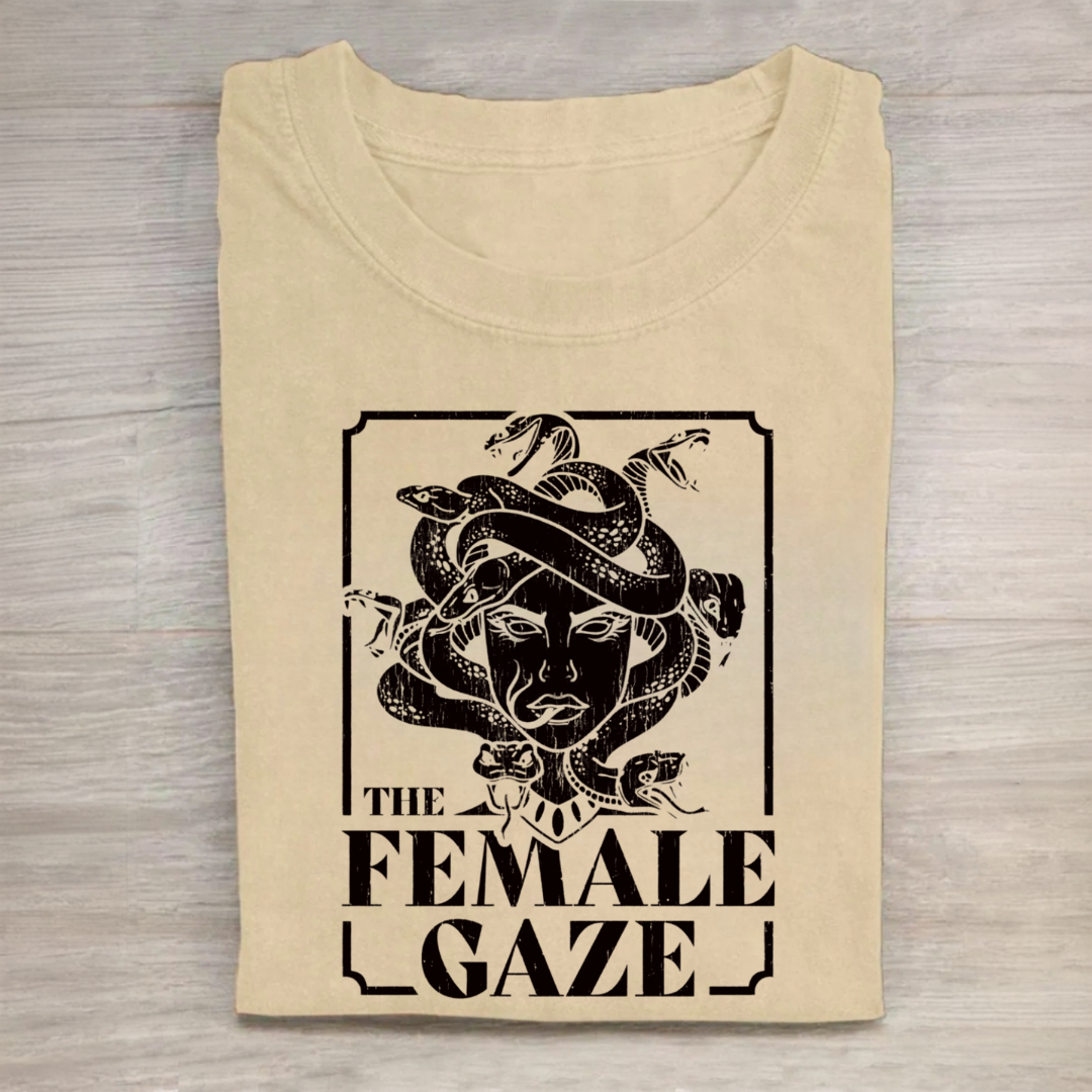 Empower Your Wardrobe with Female Gaze Medusa Tshirt