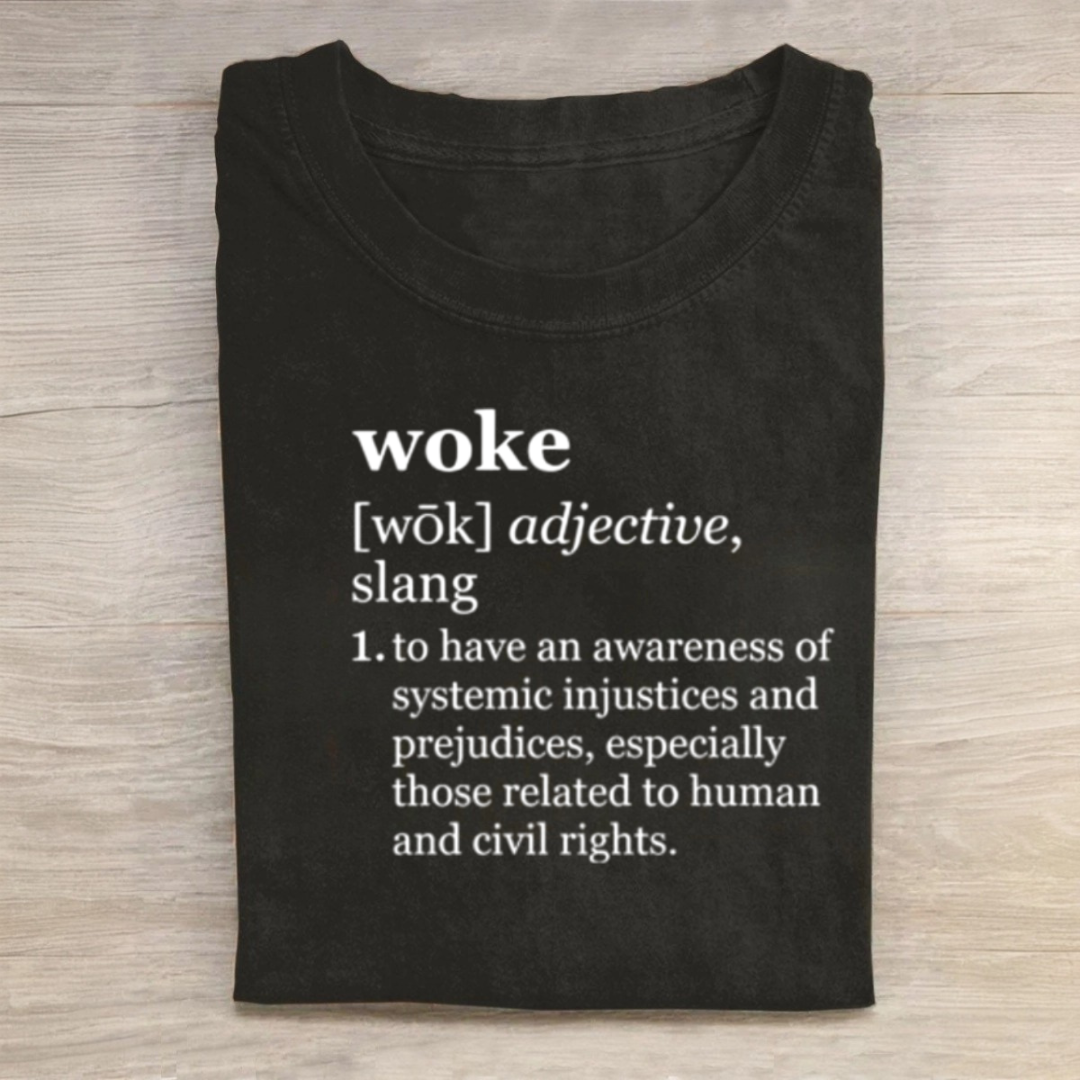 Woke Definition Tshirt
