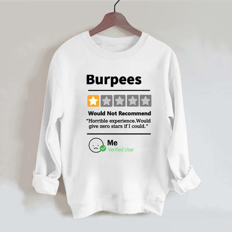 Burpees Reviewed Vintage Gym Sweatshirt-lovefitte