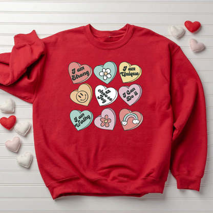 Teacher Positive Affirmation Sweatshirt-lovefitte