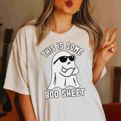 This is Some Boo Sheet Halloween T-Shirt 