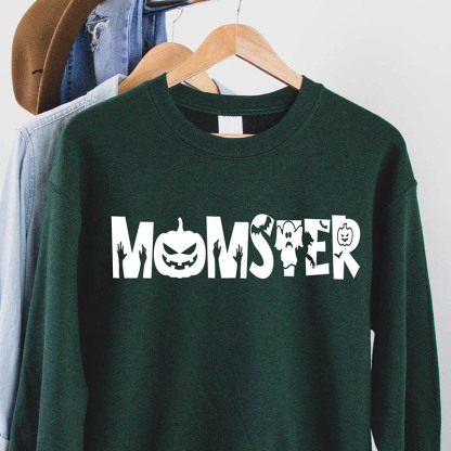 Momster Halloween Mom Sweatshirt