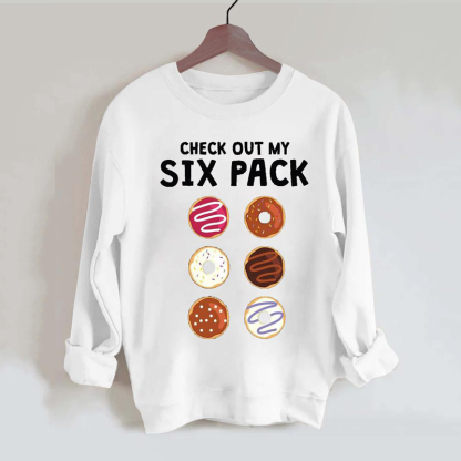 Check Out My Six Pack Vintage Gym Sweatshirt-lovefitte
