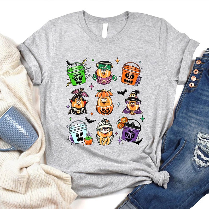 Spooky Nuggets Halloween Chicken Lover T-Shirt