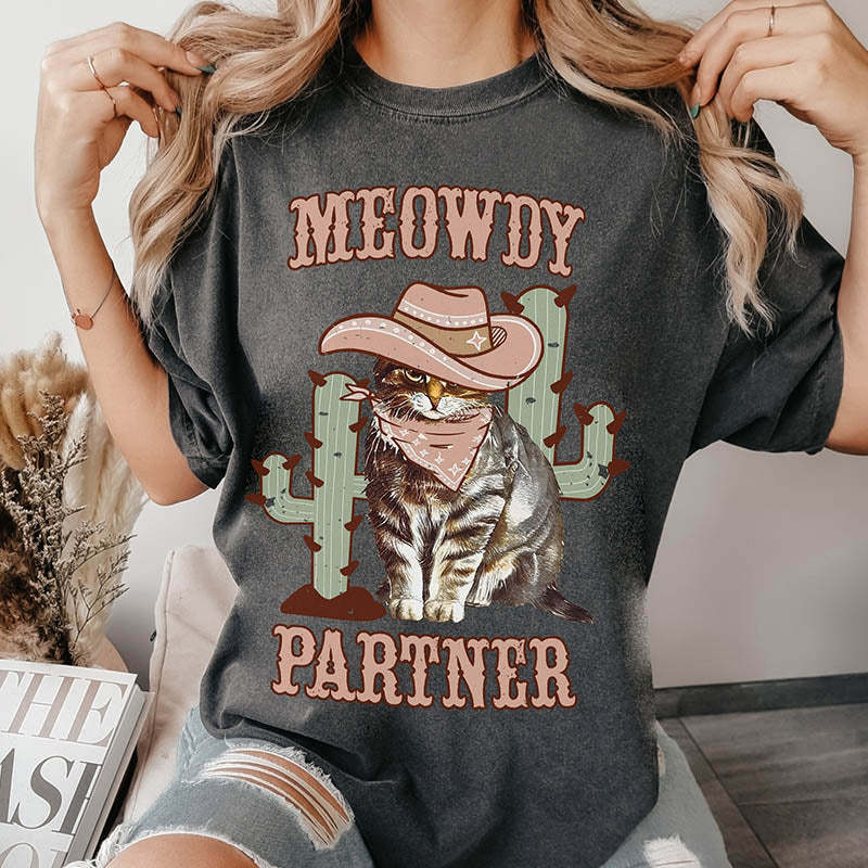 Meowdy Partner T-Shirt-lovefitte