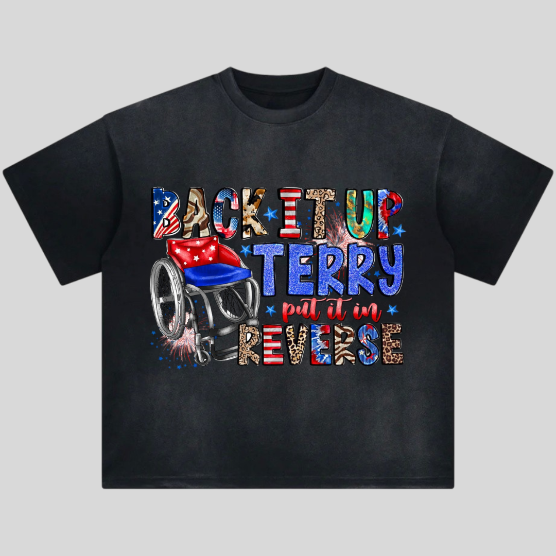 Back It Up Terry Tshirt