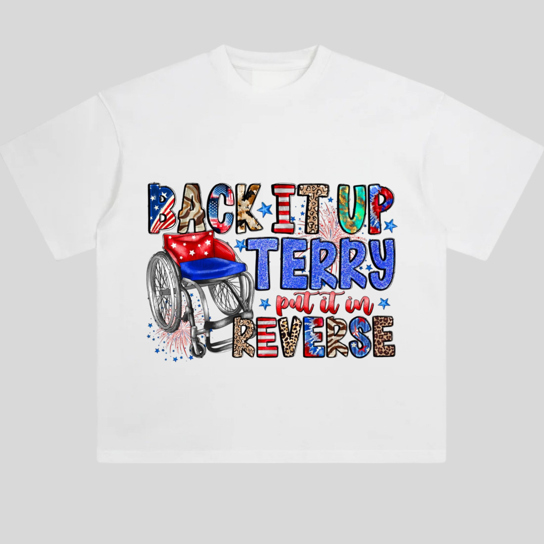 Back It Up Terry Tshirt