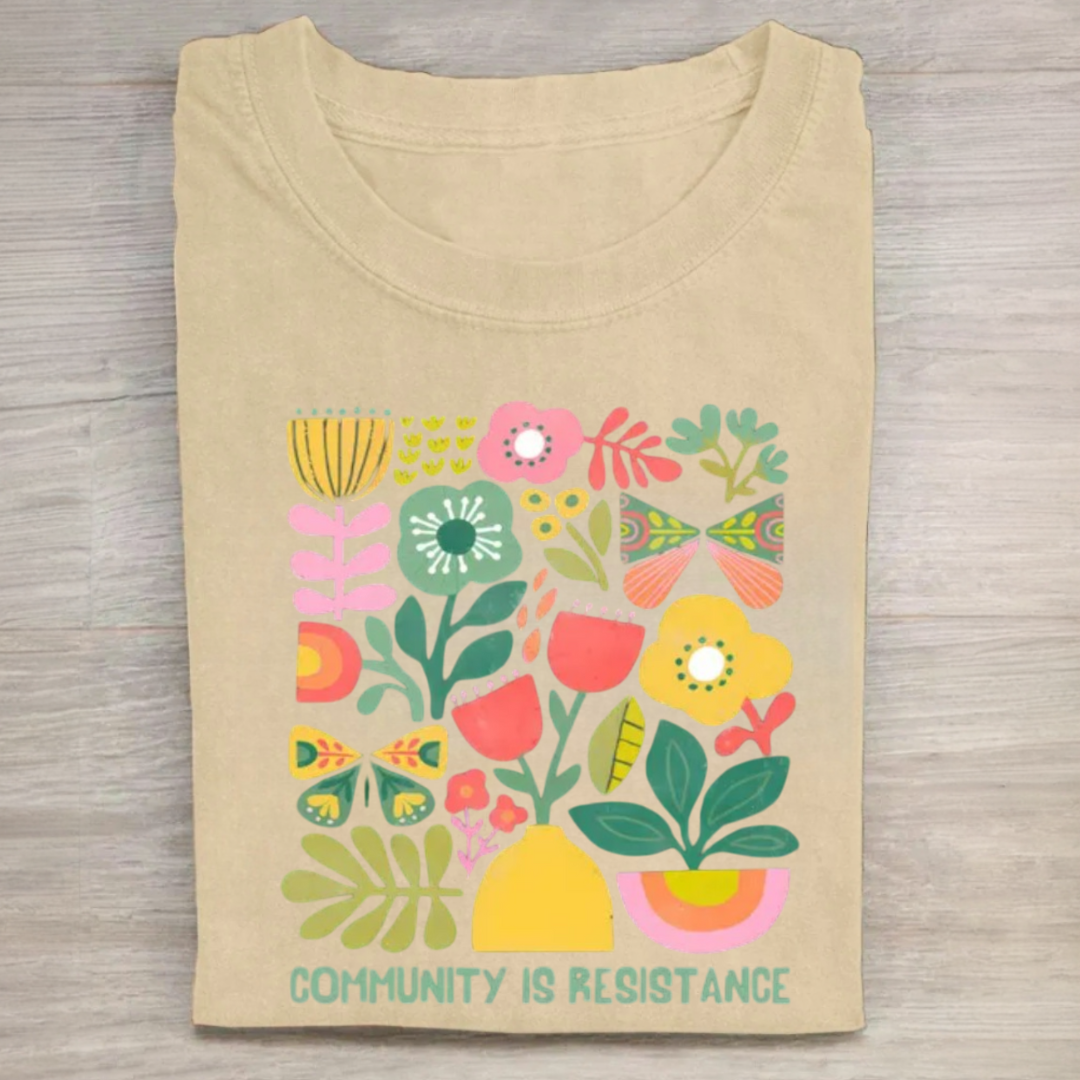 Community Is Resistance Tshirt
