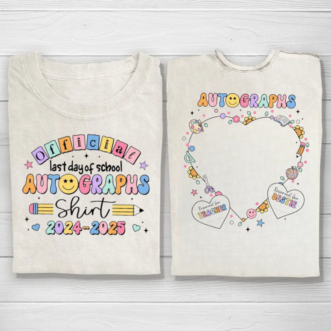 Official Autograph Tshirt
