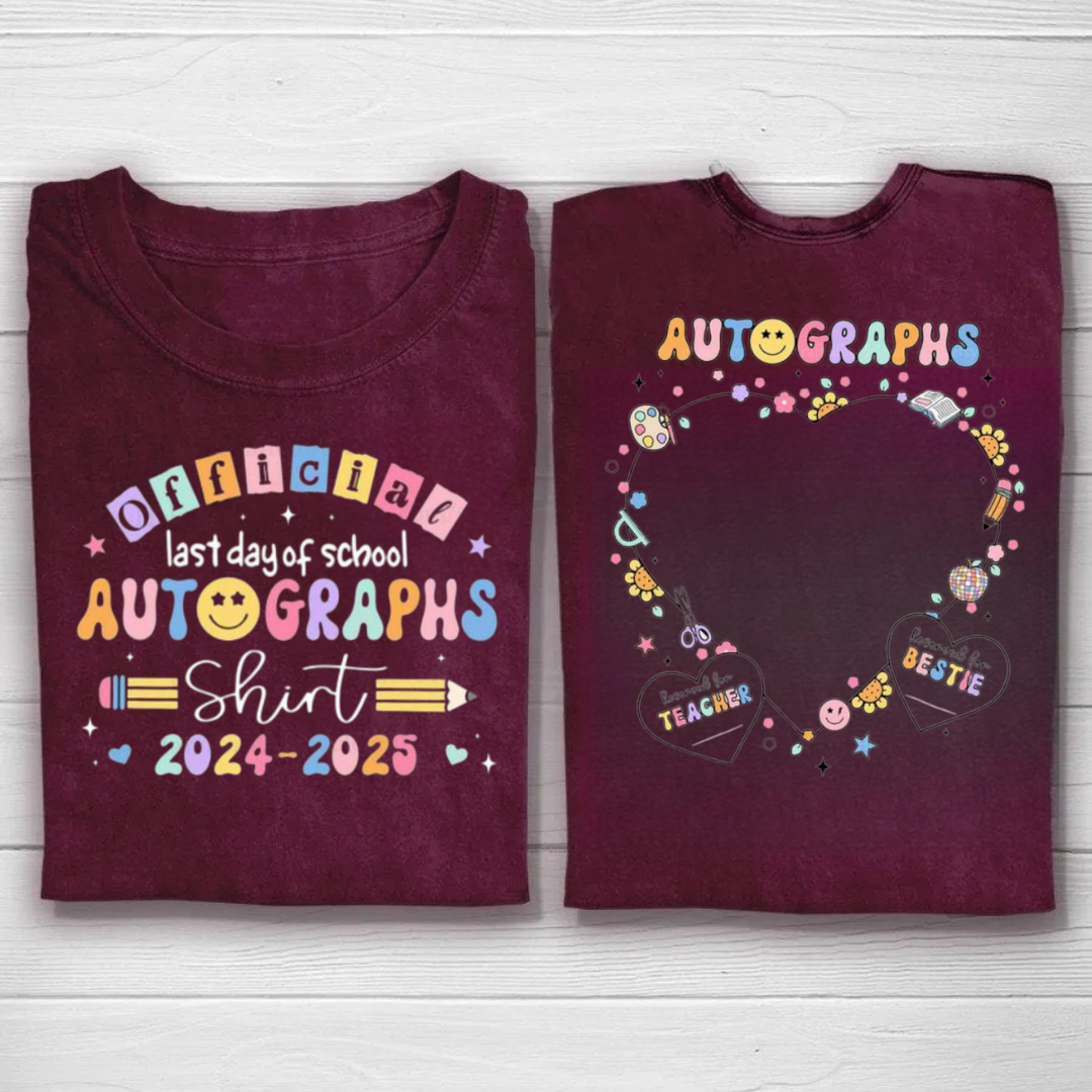 Official Autograph Tshirt