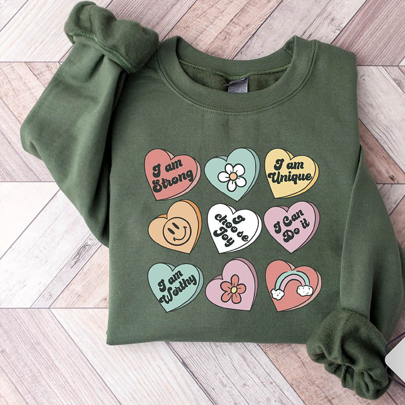 Teacher Positive Affirmation Sweatshirt-lovefitte