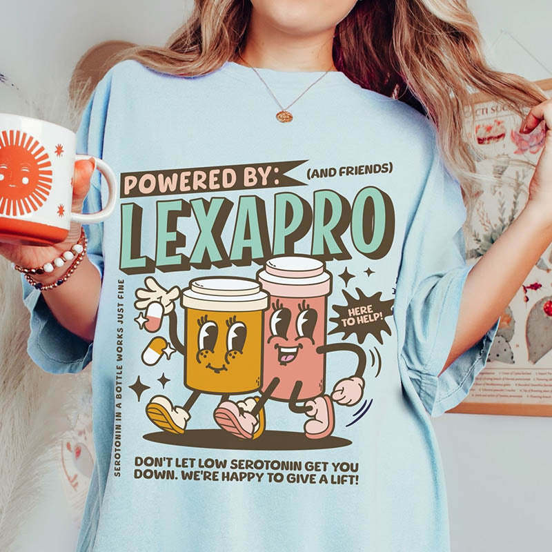 Retro Lexapro T-Shirt-lovefitte