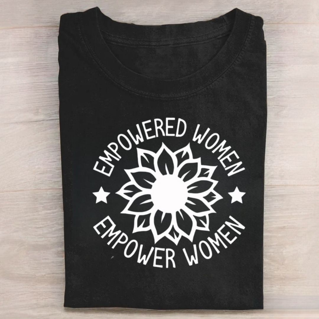 Empowered Women Empower Women Retro Tshirt