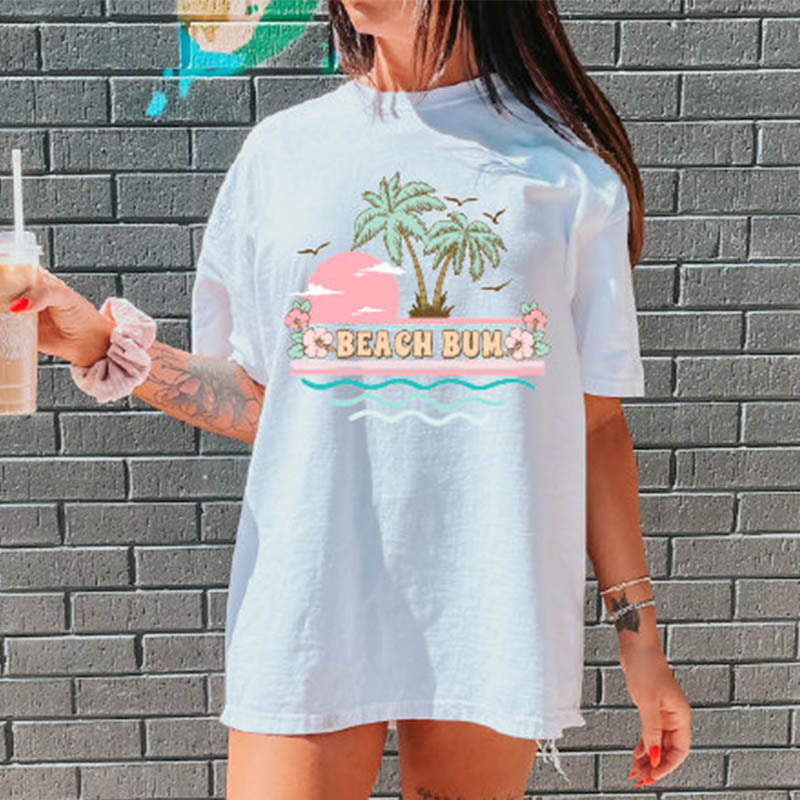 Beach Bum Comfort Colors T-shirt-lovefitte