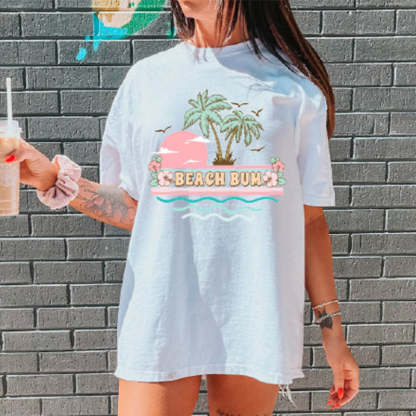 Beach Bum Comfort Colors T-shirt-lovefitte