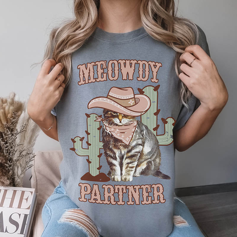 Meowdy Partner T-Shirt-lovefitte