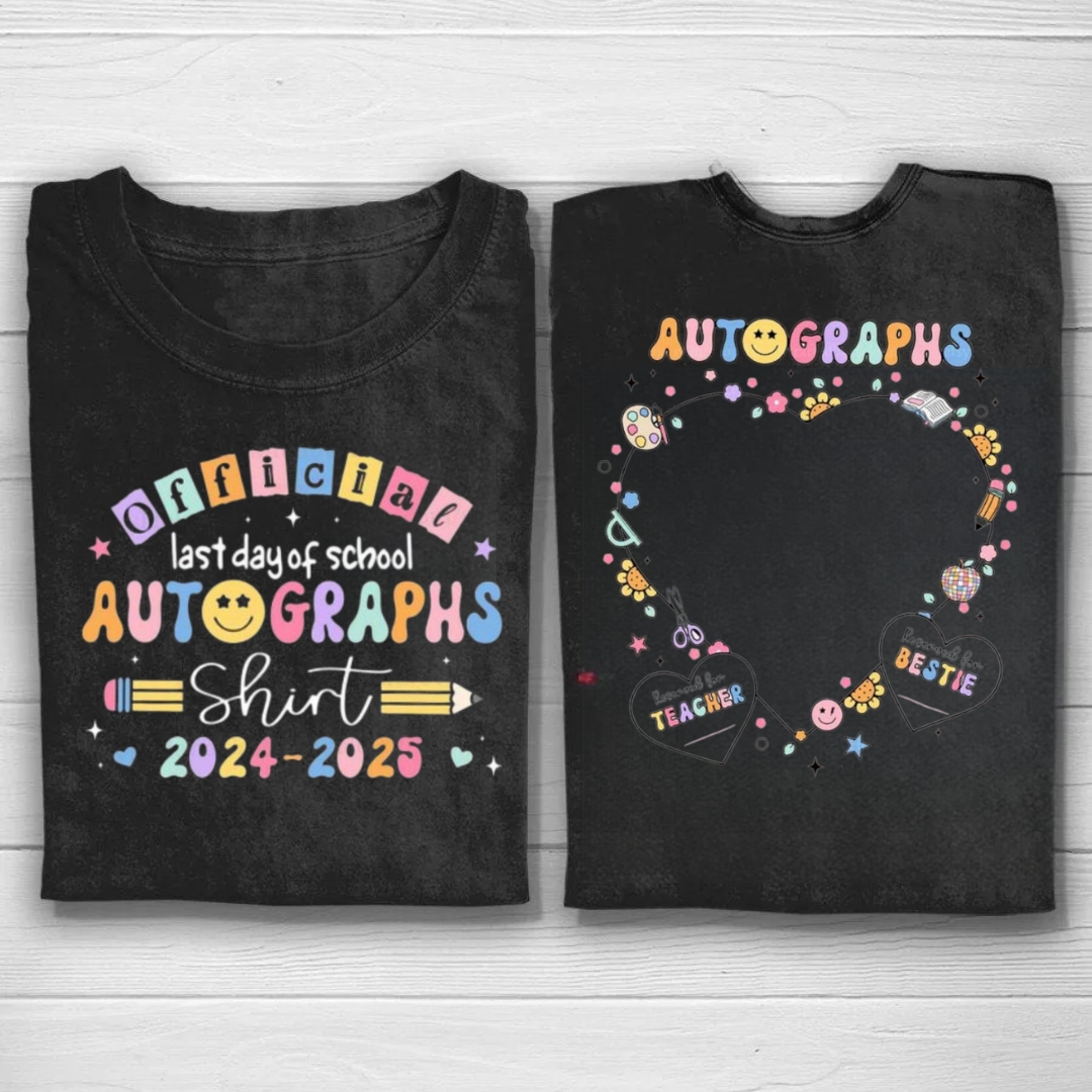 Official Autograph Tshirt