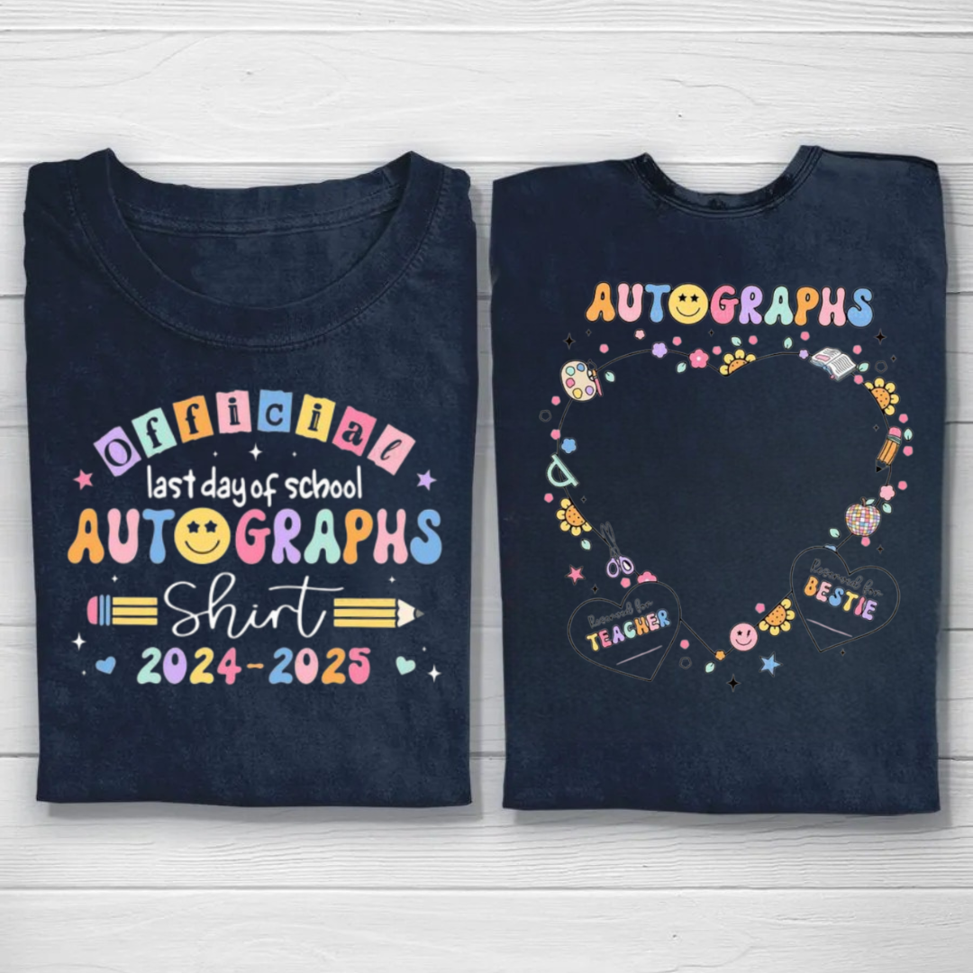 Official Autograph Tshirt