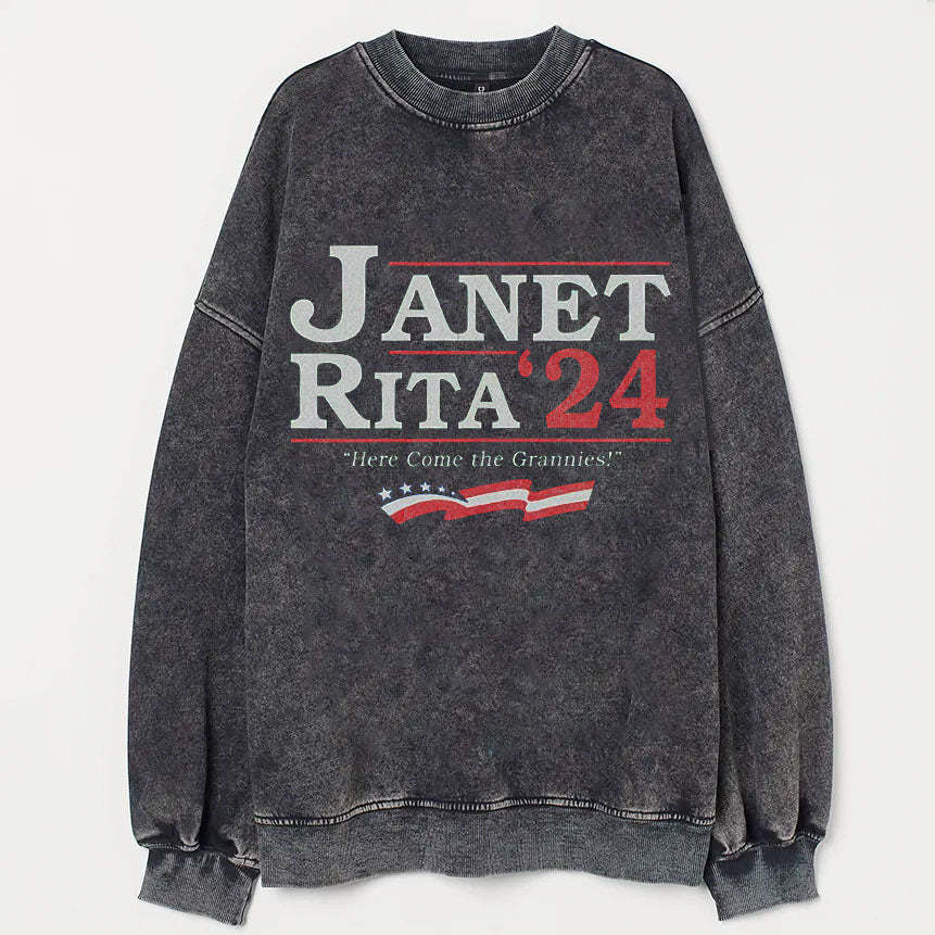 Janet and Rita 2024 Sweatshirt-lovefitte