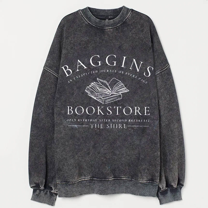 Vintage Baggins Bookstore Sweatshirt-lovefitte