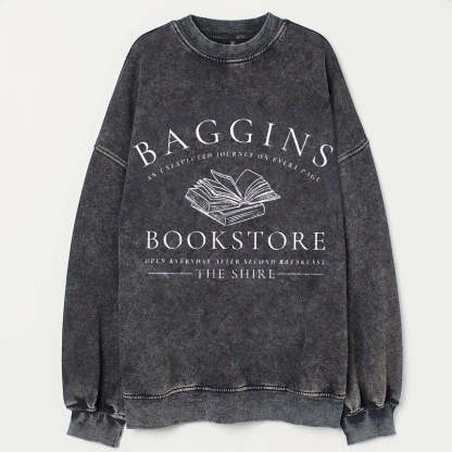 Vintage Baggins Bookstore Sweatshirt-lovefitte