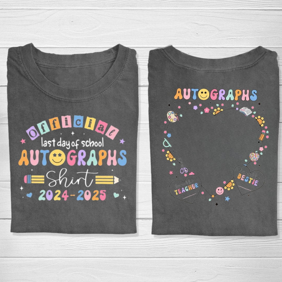 Official Autograph Tshirt