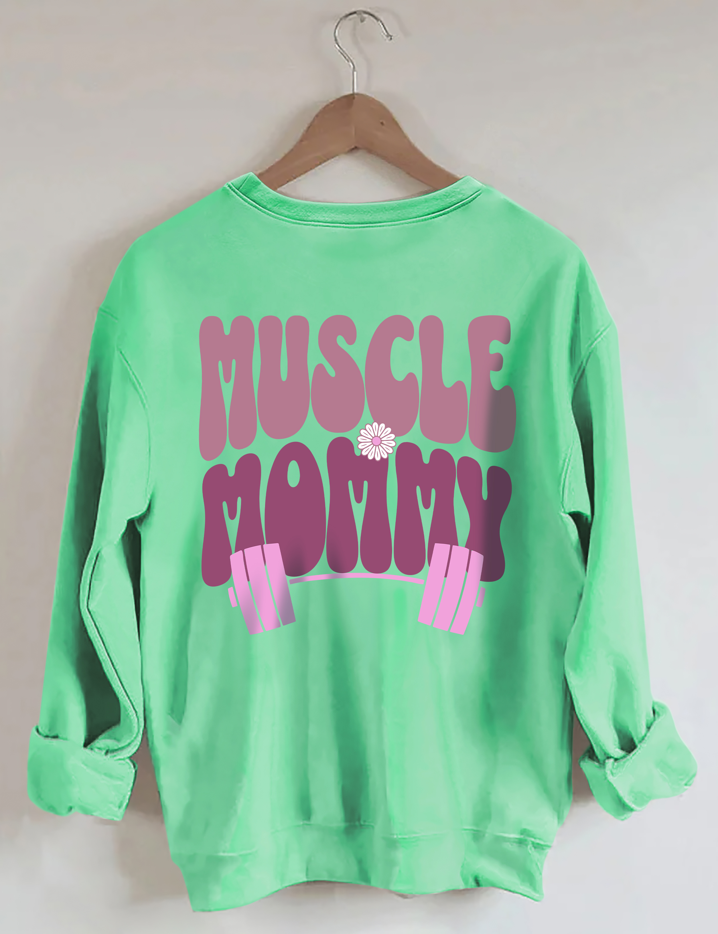 Muscle Mommy Pump Cover Sweatshirt