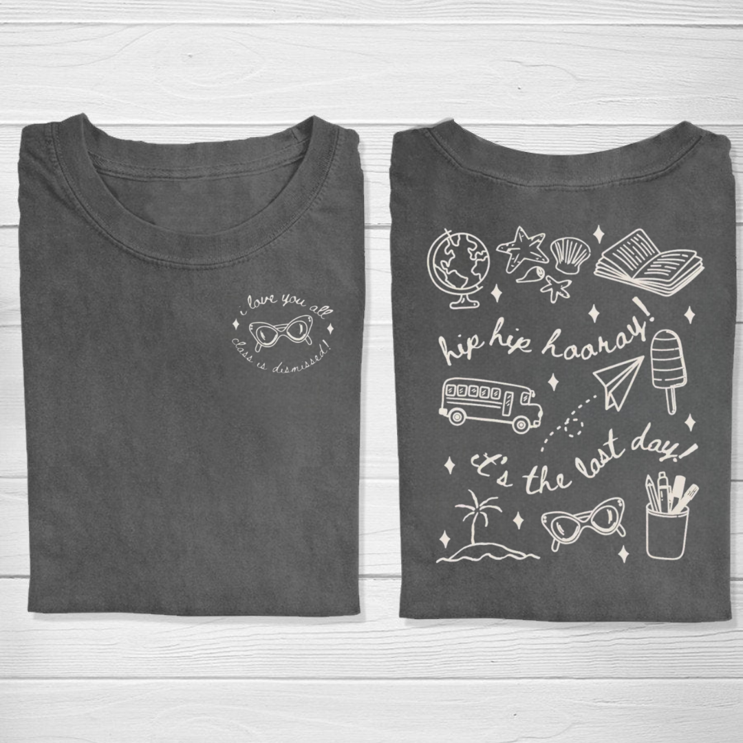 Last Day of School Teacher Tshirt