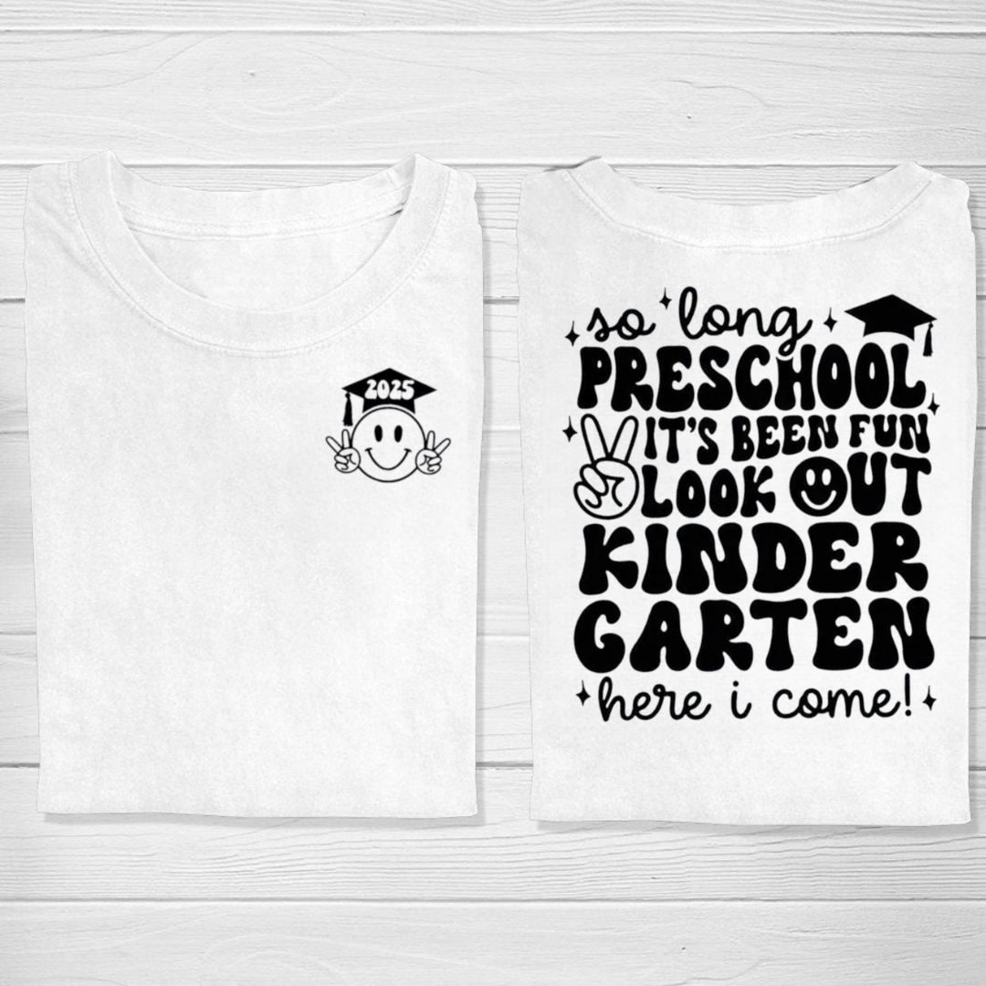 Peace Out Preschool Tshirt
