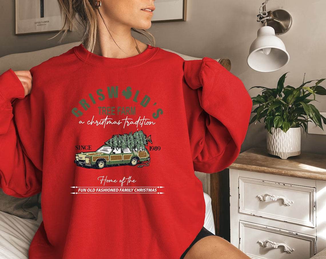 Griswold's Tree Farm Since 1989 Sweatshirt-lovefitte