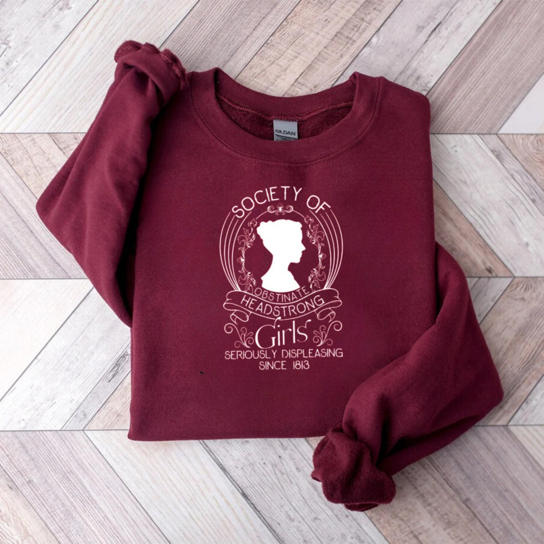 Society Of Obstinate Headstrong Girls Teacher Sweatshirt