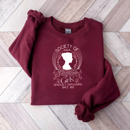 Society Of Obstinate Headstrong Girls Teacher Sweatshirt