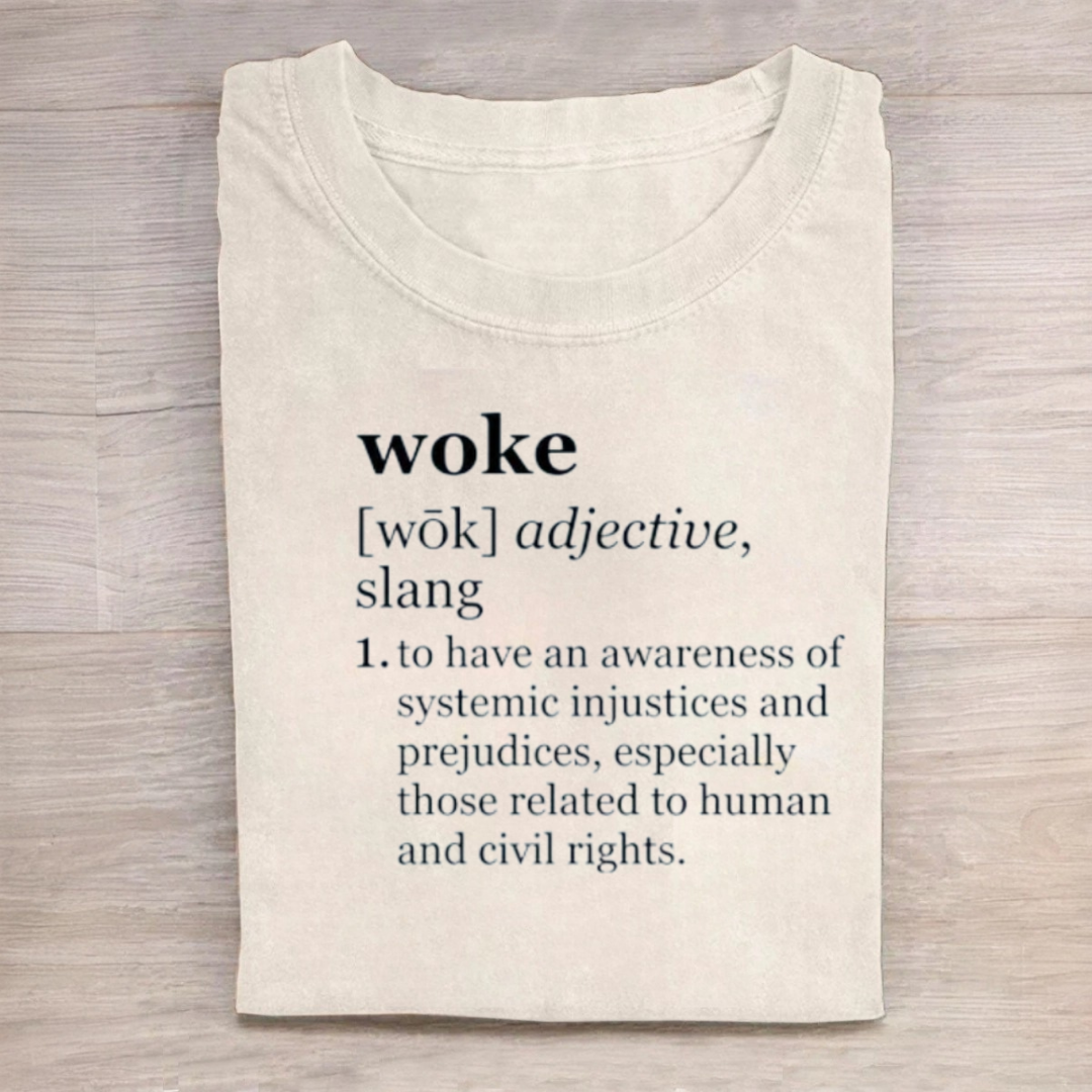 Woke Definition Tshirt