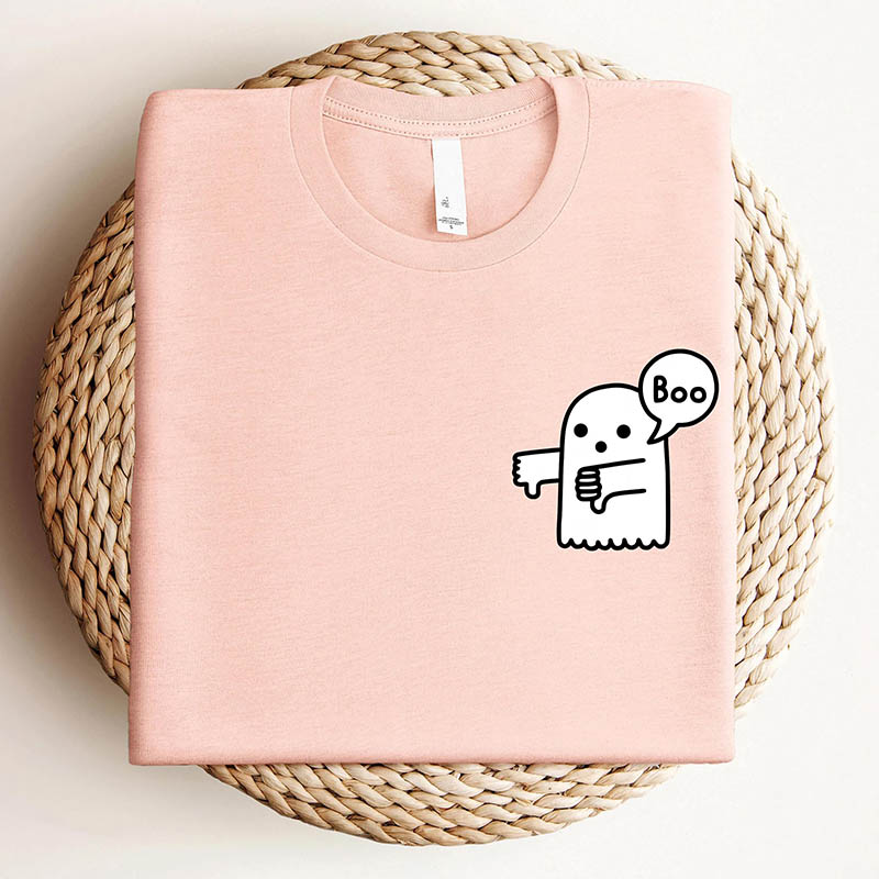 Boo Ghost Halloween Sweatshirt