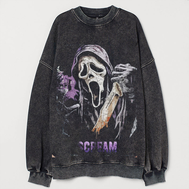 Horror Ghostface Sweatshirt-lovefitte