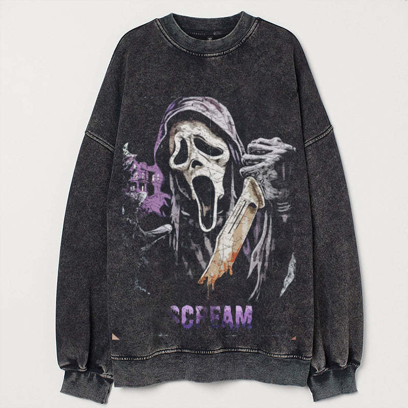 Horror Ghostface Sweatshirt-lovefitte