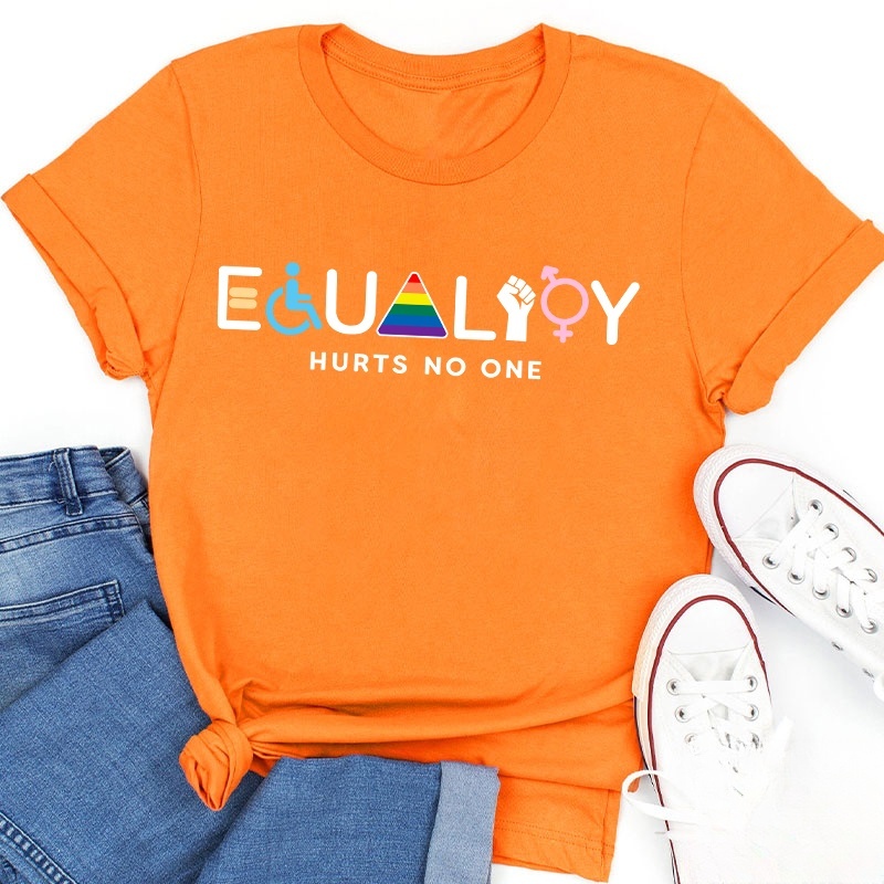 Equality Hurts No One Teacher T-Shirt