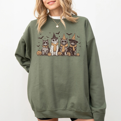 Cat Halloween Sweatshirt